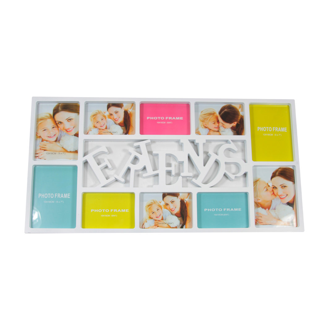 28.75" Dual-Sized Collage Picture Frame Wall Decor Latitude Run® 