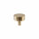 Bouton d'armoire Emtek Select 1-1 / 4 po, tige conique et bouton lisse