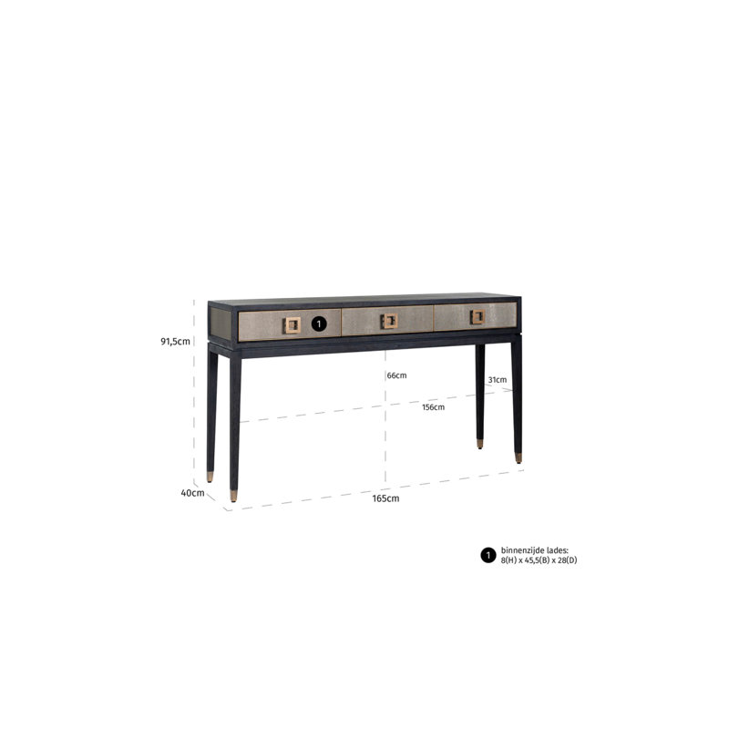 Bloomingville 65'' W Console Table