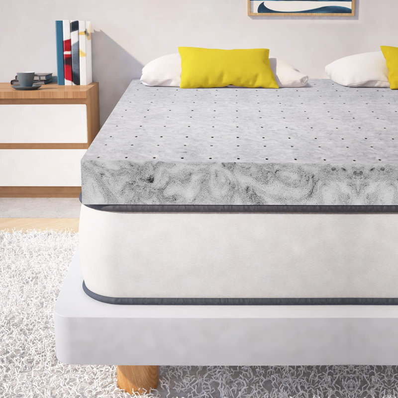 Abdou Extra-long Twin 2'' Memory Foam Mattress Topper