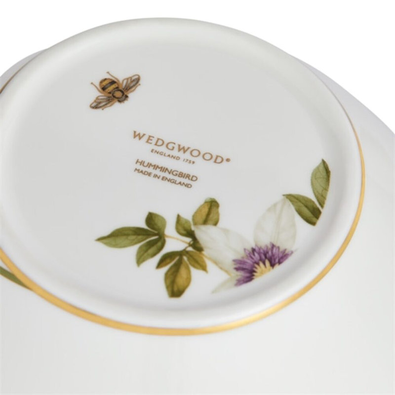 Wedgwood Hummingbird Lidded Vase 8In