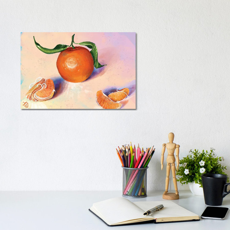 A Tangerine Study - Wall Art Print