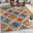  Dorado Devotion Geometric Beige Indoor/Outdoor Hi-Lo Area Rug-69669016