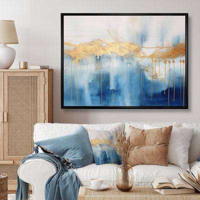 Momentary Spirit Golden Wave, peinture I - reproduction