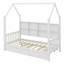 Lit House avec lit gigogne, lit pour enfant avec tablette