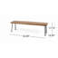 Banc industriel en bois