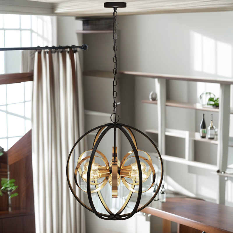 Magliana Dimmable Globe Chandelier