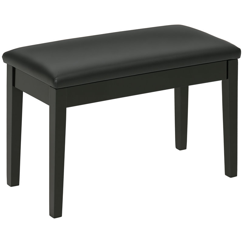 Faux Leather Upholstered Storage Bench