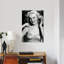 Radio Days Marilyn Monroe I - Impression sur toile tendue sur châssis-20848007-73168502-73168501
