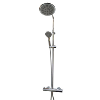 Barcelona Thermostatic Shower with Adjustable Shower Head