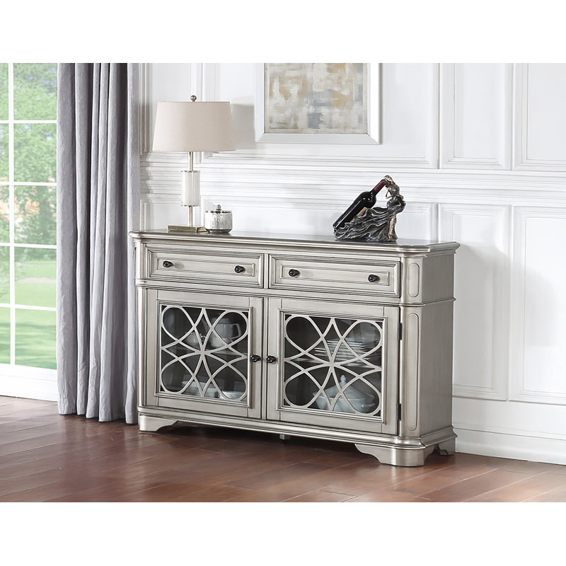Buffet 55 portes 2 portes, Argent