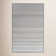 Tapis gris argenté tissé à plat à la main Eljah