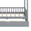 Lit plateforme House avec trois tiroirs de rangement-1314672227