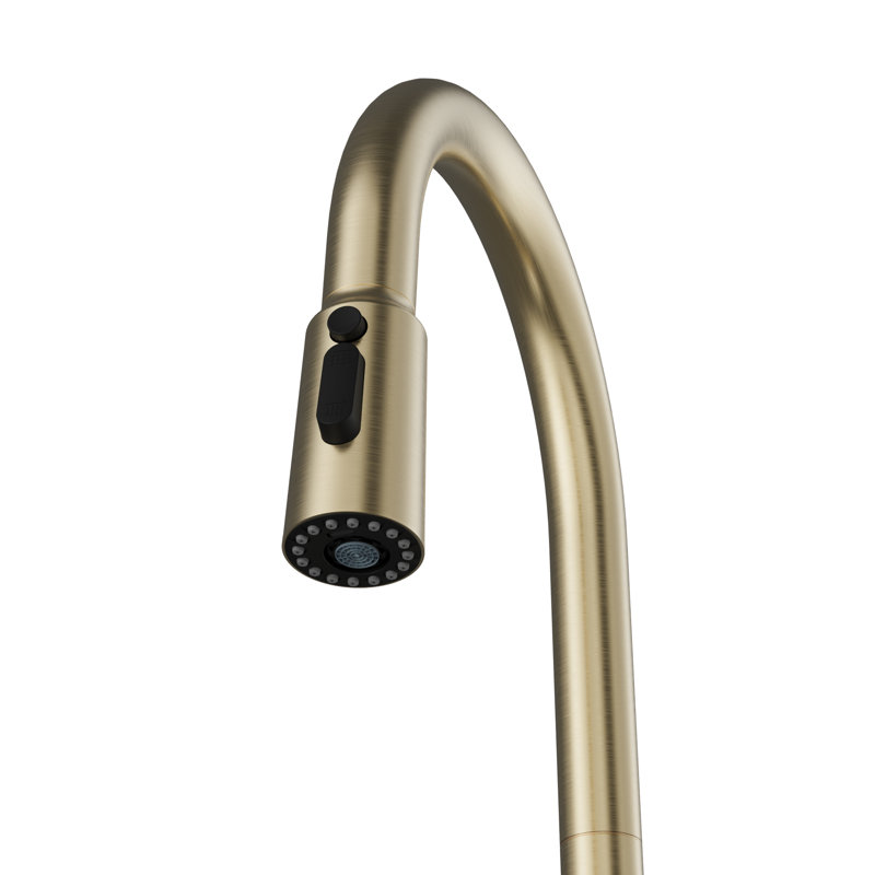 Robinet de cuisine Karran Faraday, Bronze champagne