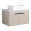 Ensemble de meuble-lavabo mural 30 po avec lavabo en céramique Modern Design