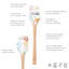 Spatulart Give Thanks Wood Handled Spatula