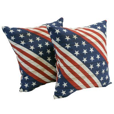 Outdoor Reversible Throw Pillow