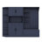 Hall Tree with storage and 4 hooks, storage cabinet-1987364901