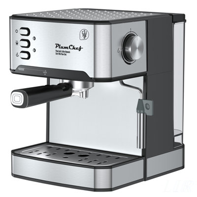20 Bar Professional Espresso Machine with Milk Frother, Single & Double Shot, ESE Pod Compatible, Removable Water Tank for Cappuccino, Latte, & Macchiato – Home Barista Edition