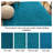 Feather Soft Modern Solid Shag Blue Area Rug-111695282
