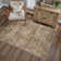 Machine Washable Vintage Floral Area Rug With Non-Slip Rubber Backing