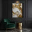 Abstrait art fluide sur toile gris 88-2023248020