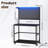 3d Printer Stand With Filament Storage, Charging Station, Workbench With Pegboard & Led Lights, 4 Leveling Casters, Heavy Duty Mobile Or Fixed Iron Printer Rack For Home Workshop & Garage (size L)-124758261