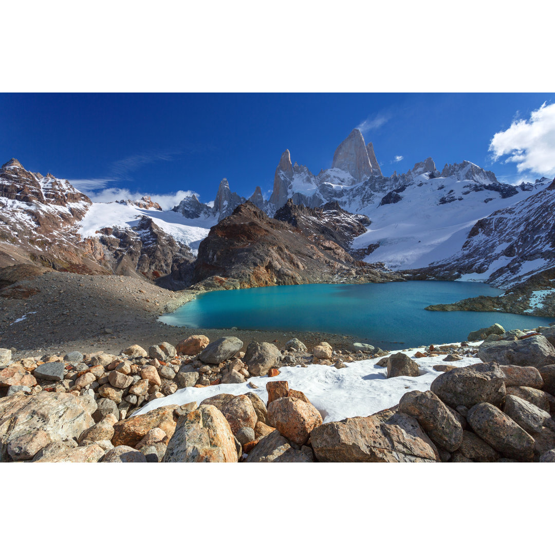 Leinwandbild Berg Fitz Roy, Nationalpark Los Glaciares, Patagonien