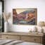 «Colorful Canyon River», reproduction d'art sur toile encadrée, impression sur toile-483863396-483863393
