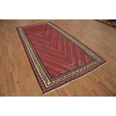 Tapis oriental kilim à teinture végétale 5 x 10