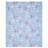 Blue Polyester Hooded Throw