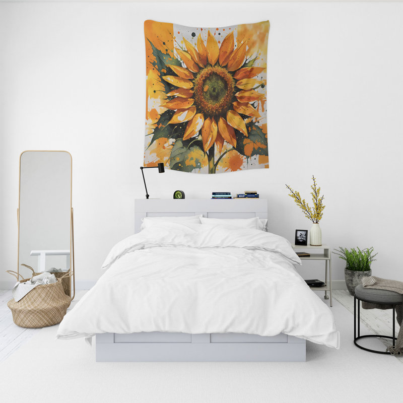 Tapisserie murale, H 80 po x l 68 po x P 0,8 po