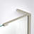 DreamLine Elegance-LS 57 3/4 - 59 3/4 inch W x 72 inch H Frameless Pivot Shower Door in Brushed Nickel-121723722-122531105