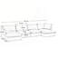 Confortable et polyvalent Covey avec plusieurs coussins et tissu doux