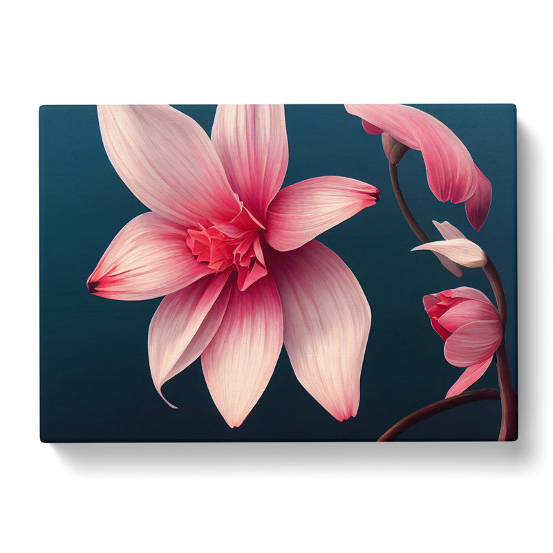Stunning Flower - Wrapped Canvas
