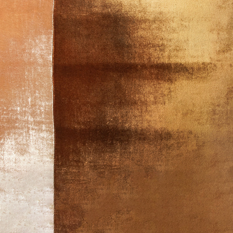 Ombre Velvet Throw, 74" L x 52" W, Copper Ivy