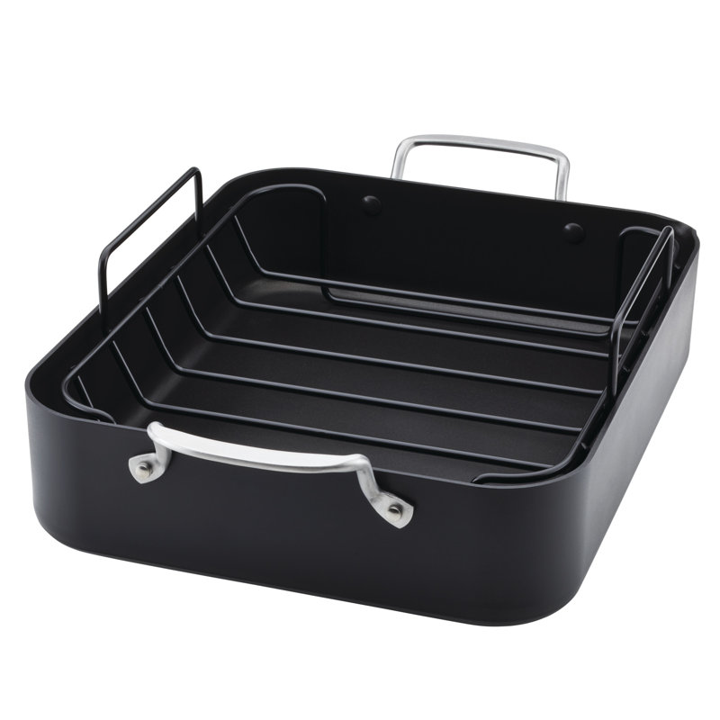 KitchenAid Non-Stick Roasting Pans, Matte Black