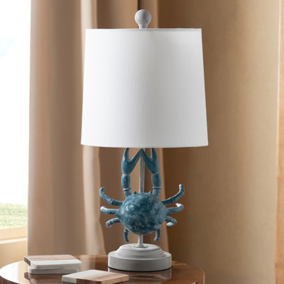 Lampe de table 20,25 "en résine avec abat-jour