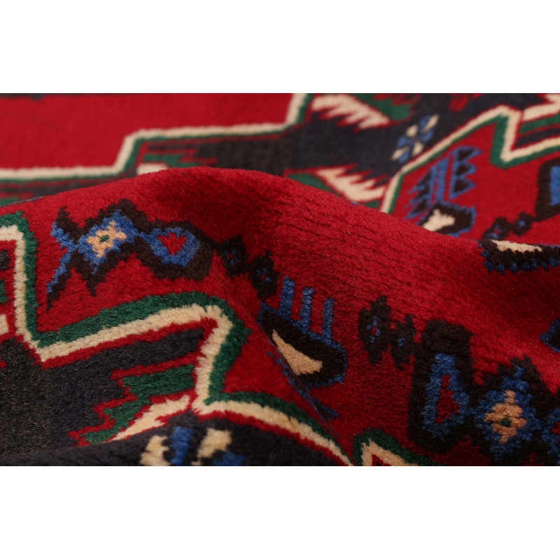 Teimani Red Rug 3'7" x 6'9"