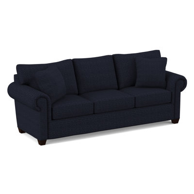 Grace 86" Round Arm Sofa with Reversible Cushions