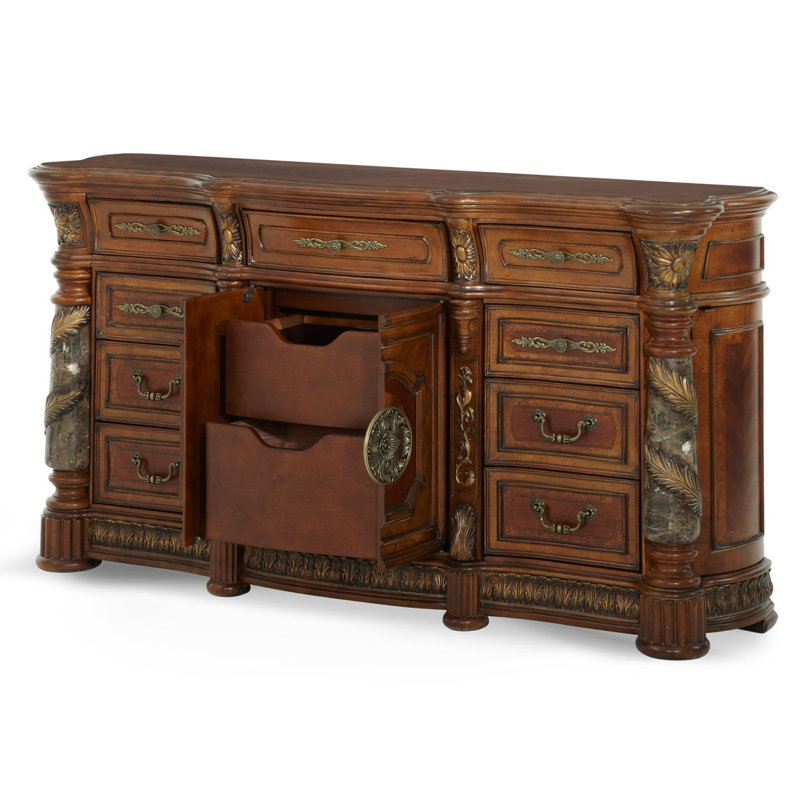 Ensemble de commode et miroir Villa Valencia