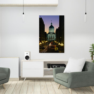 Indiana State Capitol Building Indianapolis In Abstract Contemporary Architecture City Art