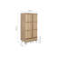 Alleyah 2 Door Manufactured Wood Wardrobe-1084262451