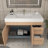 41.9" Wall-Mounted Single Bathroom Vanity Set-98420080