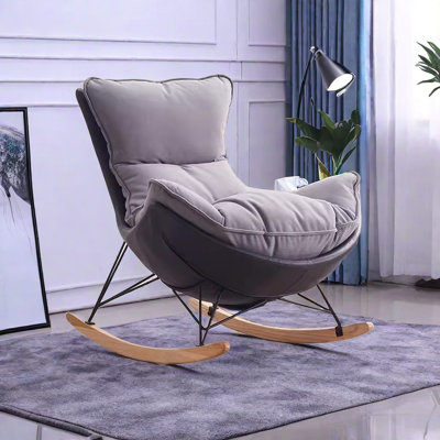 Chaise berçante de luxe Nordic Leisure