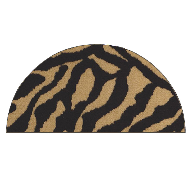 Tapis brun / noir Furnish My Place, Tapis de couloir 4 pi x 48 pi