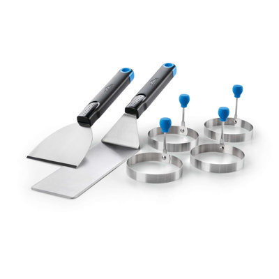Grill Accessories Breakfast 7-Piece Grilling Tool Set