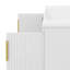 Armoire de salle de bain murale 72 po, meuble de rangement flottant avec 2 tiroirs, armoire de salle de bain en bois massif-640068670