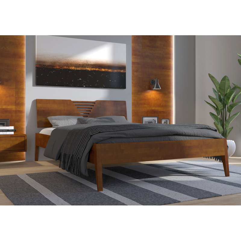 Solid Wood Bed, Super King (6'), Walnut