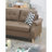 Contemporary Coffee Sectional With Rolled Armrest And Reversible Lounge Modern Chaise Pillows-1006413454